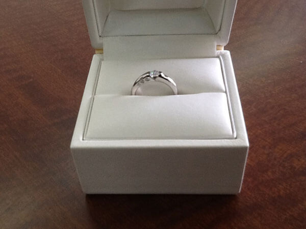 Pt900・D0.25ct・D3石計0.04のリングを買取|姫路|広畑店