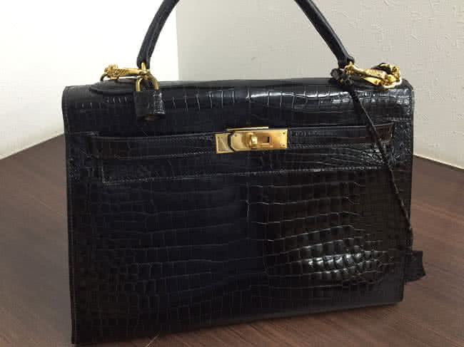 エルメス・クロコポロサス・R〇刻印のケリーバッグを買取｜横浜｜たまプラーザ店 ｜ ブランド品の買取ならエコリング