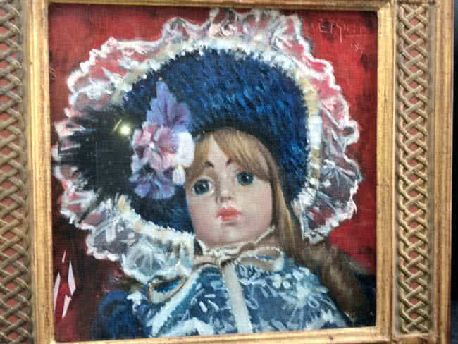 井上悦三画・フランス人形を買取｜名古屋 ｜ ブランド品の買取ならエコ