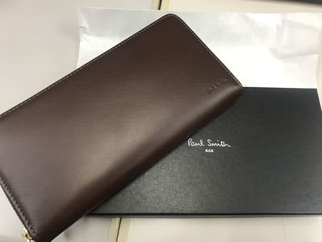 ポールスミス ブラウンのラウンド財布を買取 名古屋 名古屋大曽根店 ブランド品の買取ならエコリング