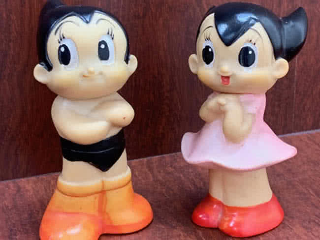 ウラン　ソフビ ウランソフビ ビリケン製／鉄腕アトム&ウラン／ソフビドール