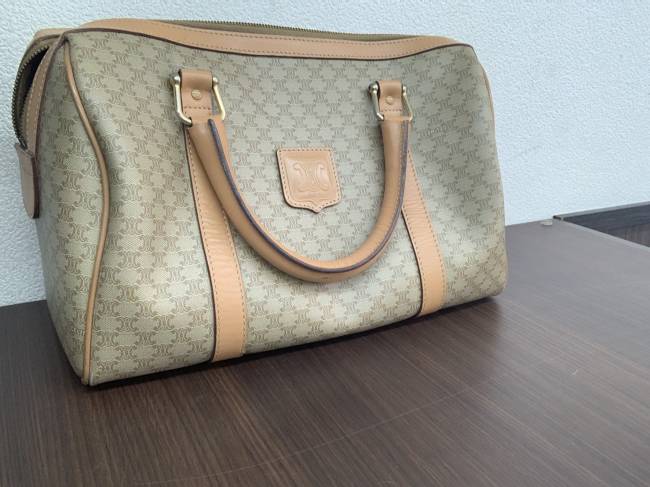セリーヌ・マカダム・ボストンバッグを買取|名古屋|名古屋本山店 セール中/新品 セリーヌ ボストン マカダム ハンドバッグ