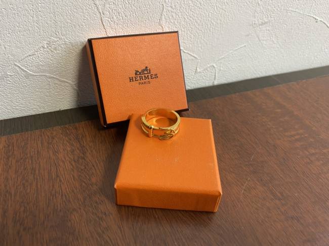 エルメス スカーフリングを買取 名古屋 名古屋昭和店 ブランド品の買取ならエコリング