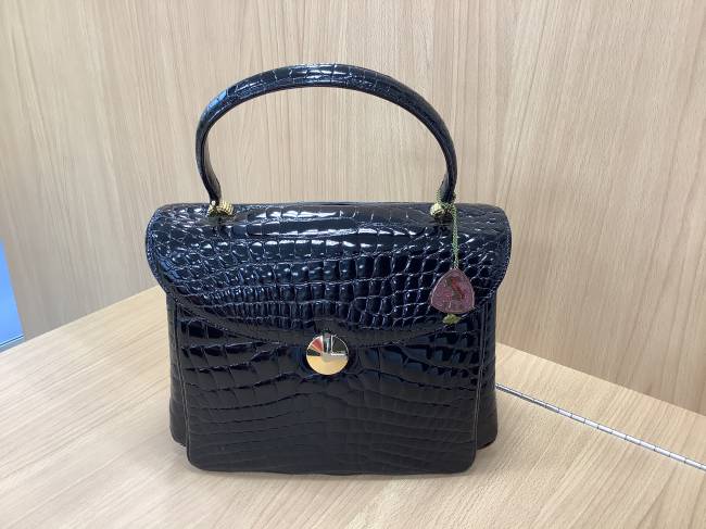 JRA・クロコ・ハンドバッグを買取|奈良|学園前登美ヶ丘店