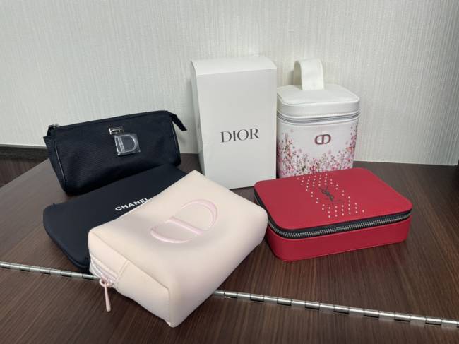YSL/CHANEL/Dior・コスメティックポーチ・バニティ・セットを買取  