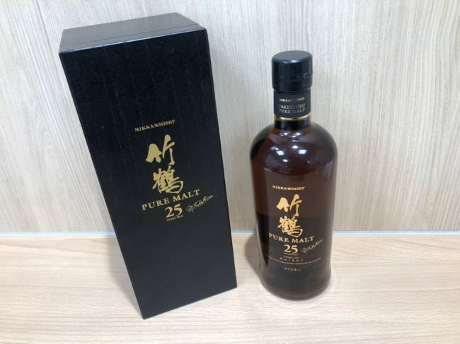 洋酒・ウイスキー・ピュアモルト・25年を買取|所沢|所沢店