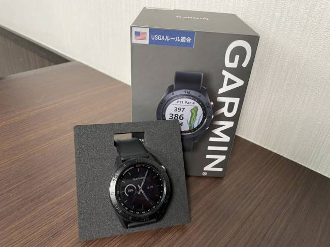 GARMIN ガーミン approach S60 GPSナビ ホワイト系 ランク：D 【中古