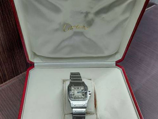 カルティエ サントスガルベ 1565を買取 名古屋 名古屋本山店 ブランド品の買取ならエコリング