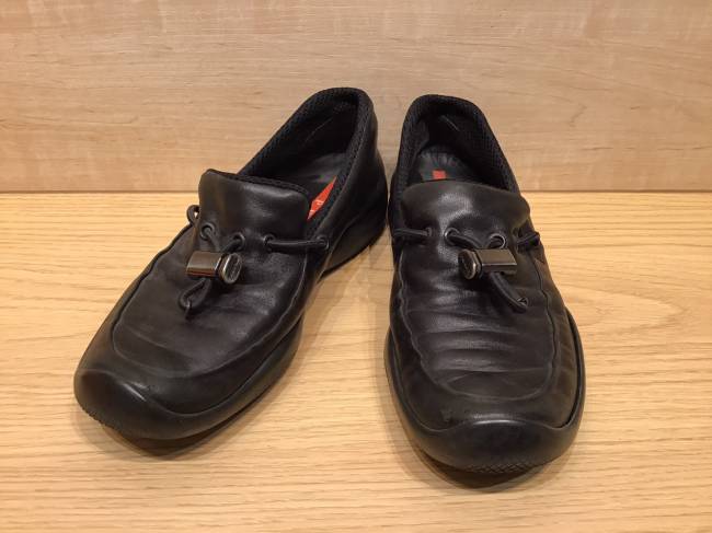 プラダ・レザー靴を買取|名古屋|ららぽーと名古屋みなとアクルス店