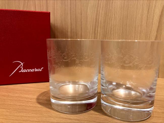バカラ・ペアロックグラス・セヴィーヌを買取|滋賀|守山店
