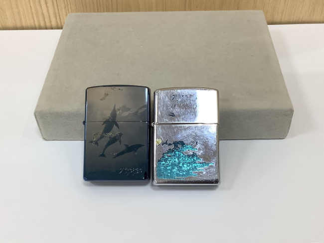 ZIPPO ライター 画像右側 G/Ⅻを買取|堺|ベルヒル北野田店