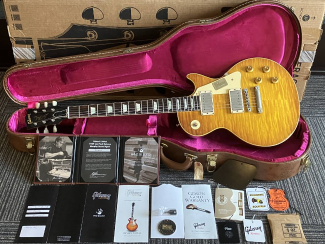 2016年製 Gibson Custom Shop True Historic Historic Select 1959 Les Paul Standard Murphy BurstPaint & Aged を買取|福岡|荒戸店
