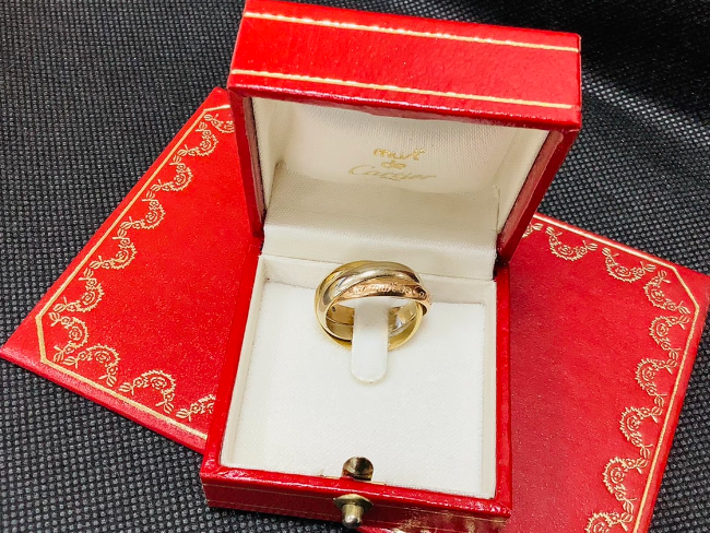 カルティエ トリニティ 三連リングを買取｜奈良｜学園前登美ヶ丘店  