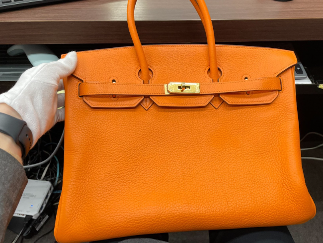 エルメス バーキン35 □G ゴールド金具 トゴを買取|東京・世田谷区|桜新町サザエさん通り店