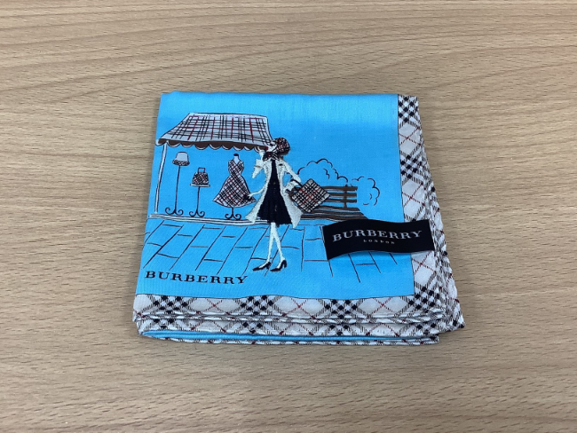 バーバリー ハンカチを買取|市川|市川店