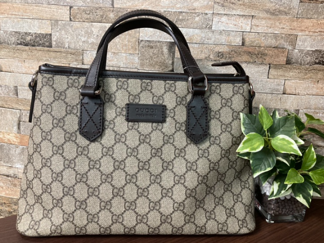 グッチ GGスプリーム 2WAYトートバッグ 429019を買取|梅田|塚口店