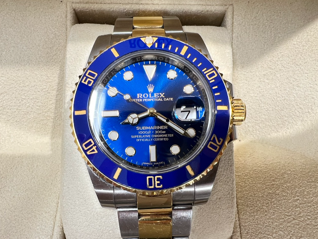 ロレックス 116613 コマ（ロレックス ROLEX サブマリーナ コンビ