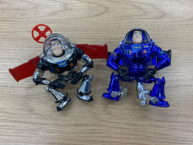 美品レア　バズライトイヤー　フィギュア　メタリックブルー　トイ・ストーリー 美品レア バズライトイヤー フィギュア メタリックブルー トイ・ストーリー