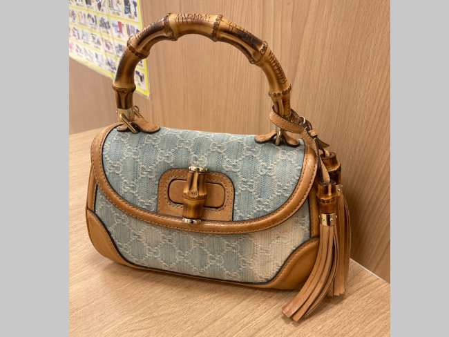 グッチ バンブー デニム/GG ワンショルダーを買取｜東京・港区｜麻布十 