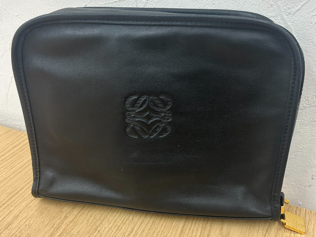 LOEWE クラッチバッグ ロエベ 黒 ブラック LOEWE ロエベ/LOEWE バッグ メンズ STAMP クラッチバッグ