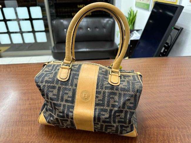 FENDI ズッカ ボストンバッグ （FENDI フェンディ ボストン