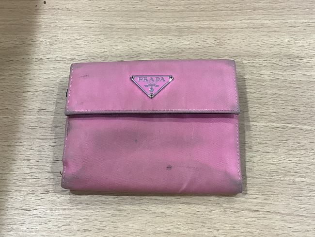 プラダ ナイロン財布 ピンクを買取｜名古屋｜名古屋小幡店 ｜ ブランド 