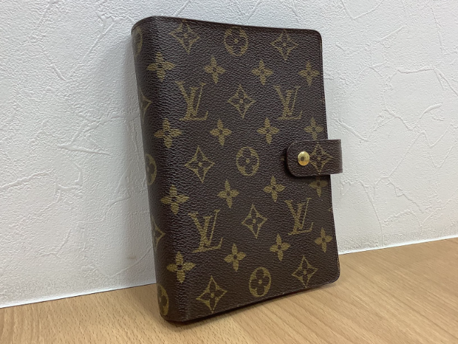 ルイヴィトン LOUIS VUITTON アジェンダMM R20105 モノグラム システム  