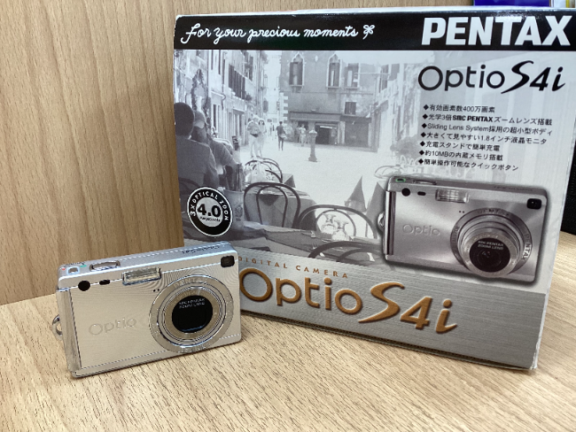 ペンタックス Optio S4i シルバーを買取｜福岡・北九州市｜八幡黒崎店