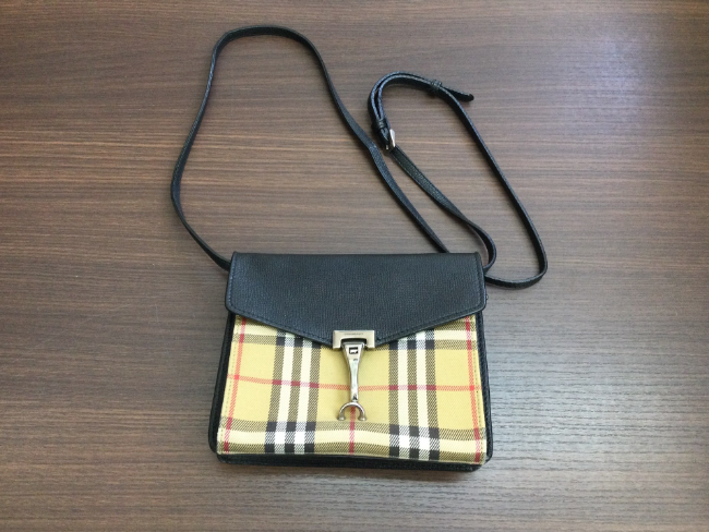 バーバリー マッケン ショルダーバッグを買取｜越谷｜南越谷店 