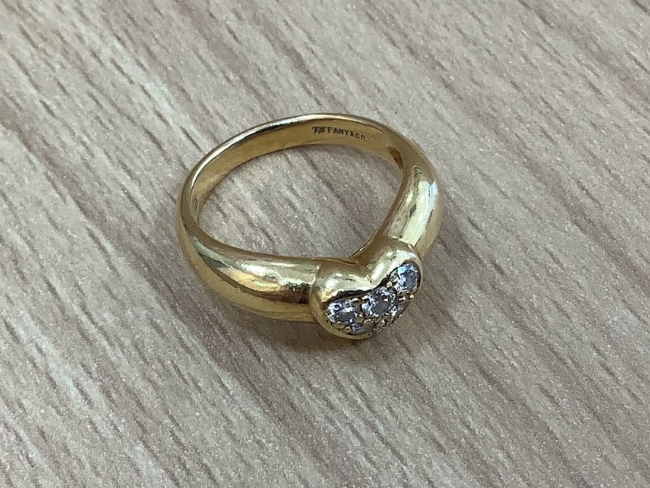 ティファニー ハート パヴェ リング 750を買取｜所沢｜所沢店  