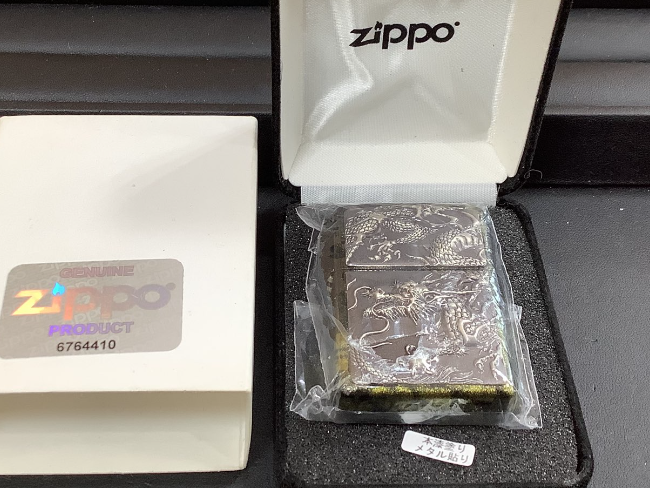 ZIPPO 本漆塗り 龍柄 未使用を買取｜堺｜ベルヒル北野田店 ｜ ブランド 