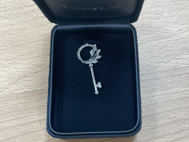 ティファニー Tiffany つくりあげる カギ キーホルダー リング