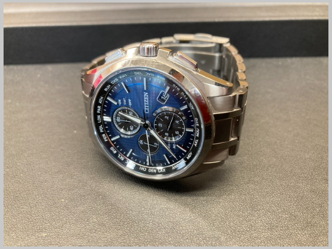 CITIZEN ATTESA H804-T018696 クロノ メンズ腕時計 CITIZEN(シチズン) / H804-T018696/ソーラー腕時計/アナログ/SLV