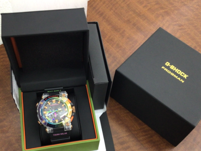 新品未使用G-SHOCK FROGMAN すっぱい GWF-A1000BRT-1AJR 