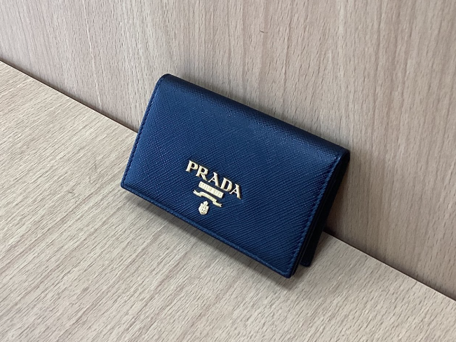 PRADA ドキュメントケース ウォレット コバルトブルー ❤️未 PRADA ドキュメントケース ウォレット コバルトブルー ❤️未