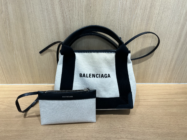 Balenciaga 極美品 ネイビーカバス xs 2way ハンドバッグ