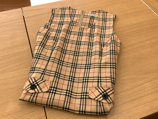 バーバリーズ ノバチェック ワンピースを買取｜三重県四日市市｜三重 