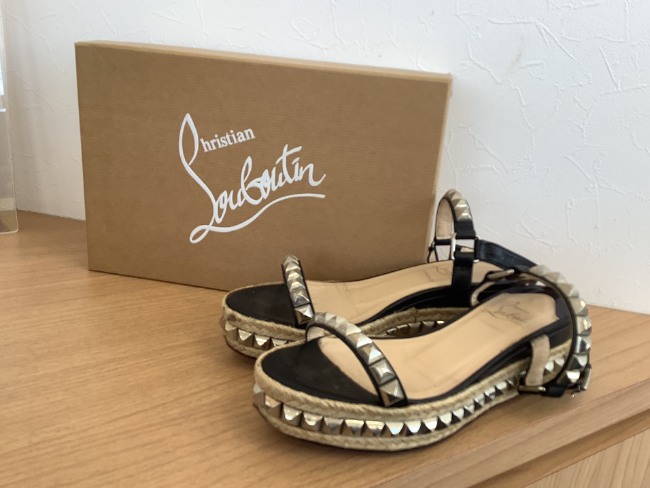 Christian Louboutin カタクロウ レザーサンダル （ロビン様  