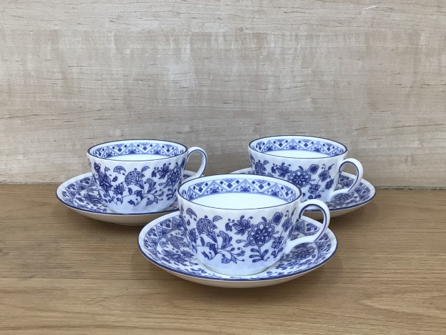 ミントン ティーカップ＆ソーサー 2客 シャリマー （☆MINTON