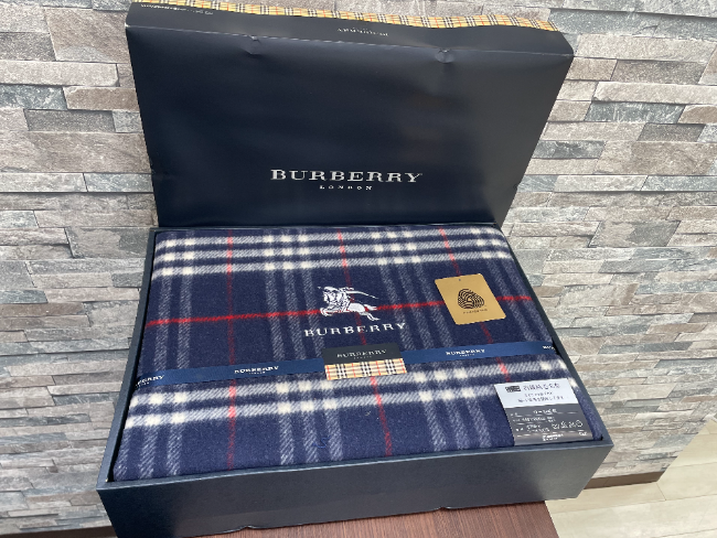 チェック・ウールカシミア・ブランケット (サンド) | Burberry®公式