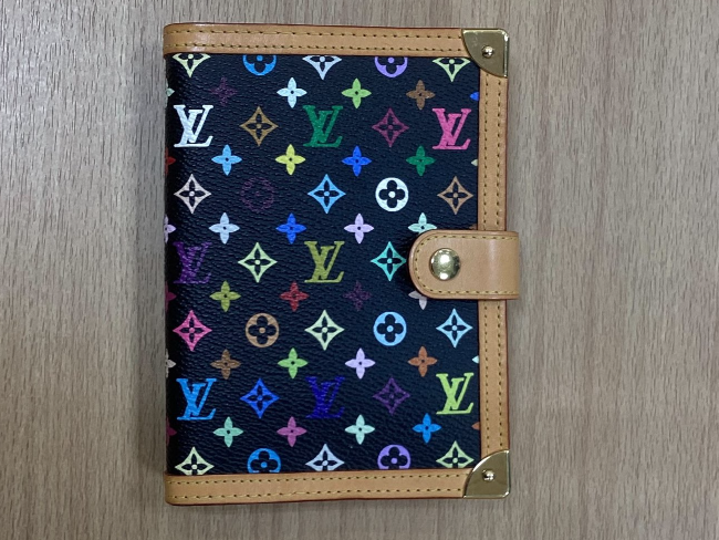 美品】モノグラム 微笑ましい マルチカラーアジェンダPM 