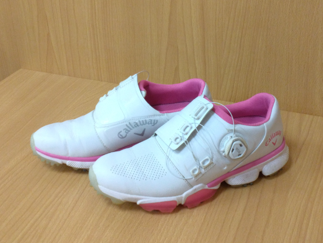 Callaway ゴルフシューズ BOA ホワイト/ピンク Callaway ゴルフ