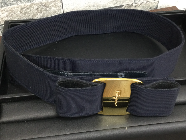 Salvatore Ferragamo サルヴァトーレフェラガモ ベルト 良好 ブラック  