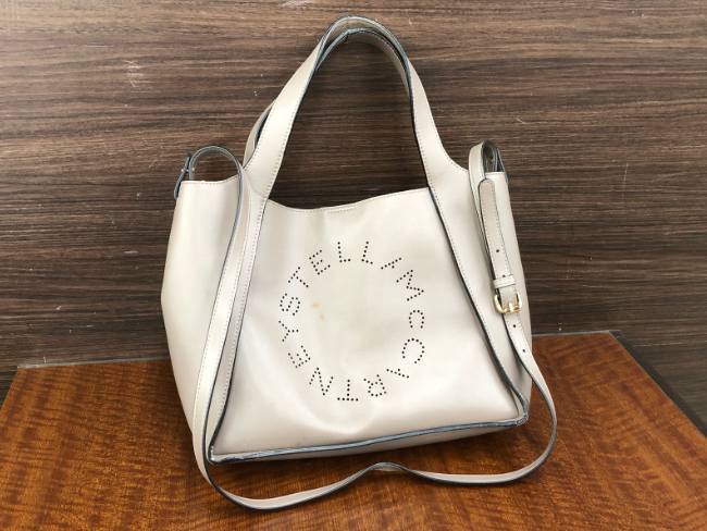 ステラマッカートニー フェイクレザーロゴ ショルダーバッグを買取  