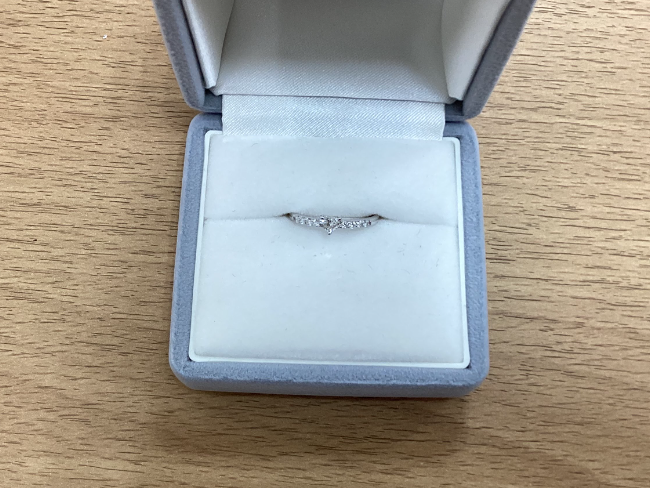 ノーブランド PT900 ダイヤモンド0.16ct ダイヤモンド0.11ct リングを  