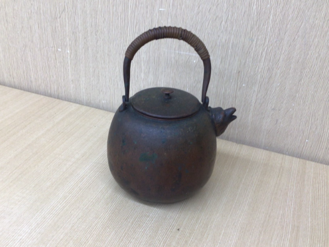 玉川堂 ござ目 銅製急須を買取 ｜ ブランド品の買取ならエコリング