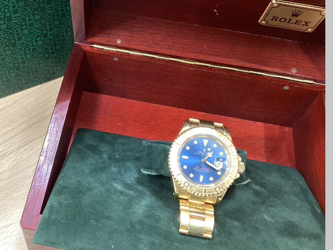 ロレックス ヨットマスター 金無垢 16628を買取｜和歌山県和歌山市  