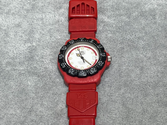 TAG 愉し Heuer タグホイヤー プロフェッショナル オレンジ 373 513