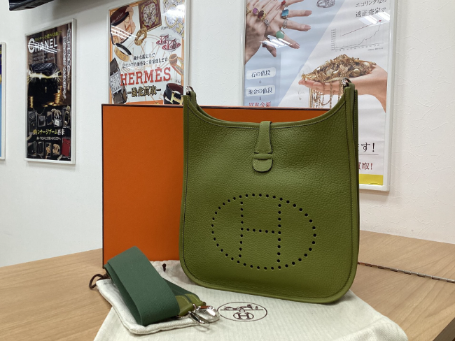 エルメス エヴリン 2PM トリヨンレザーを買取｜福岡県福岡市中央区  