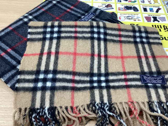 BURBERRY 極美品 カシミア100 マフラー ノバチェック 【公式通販】